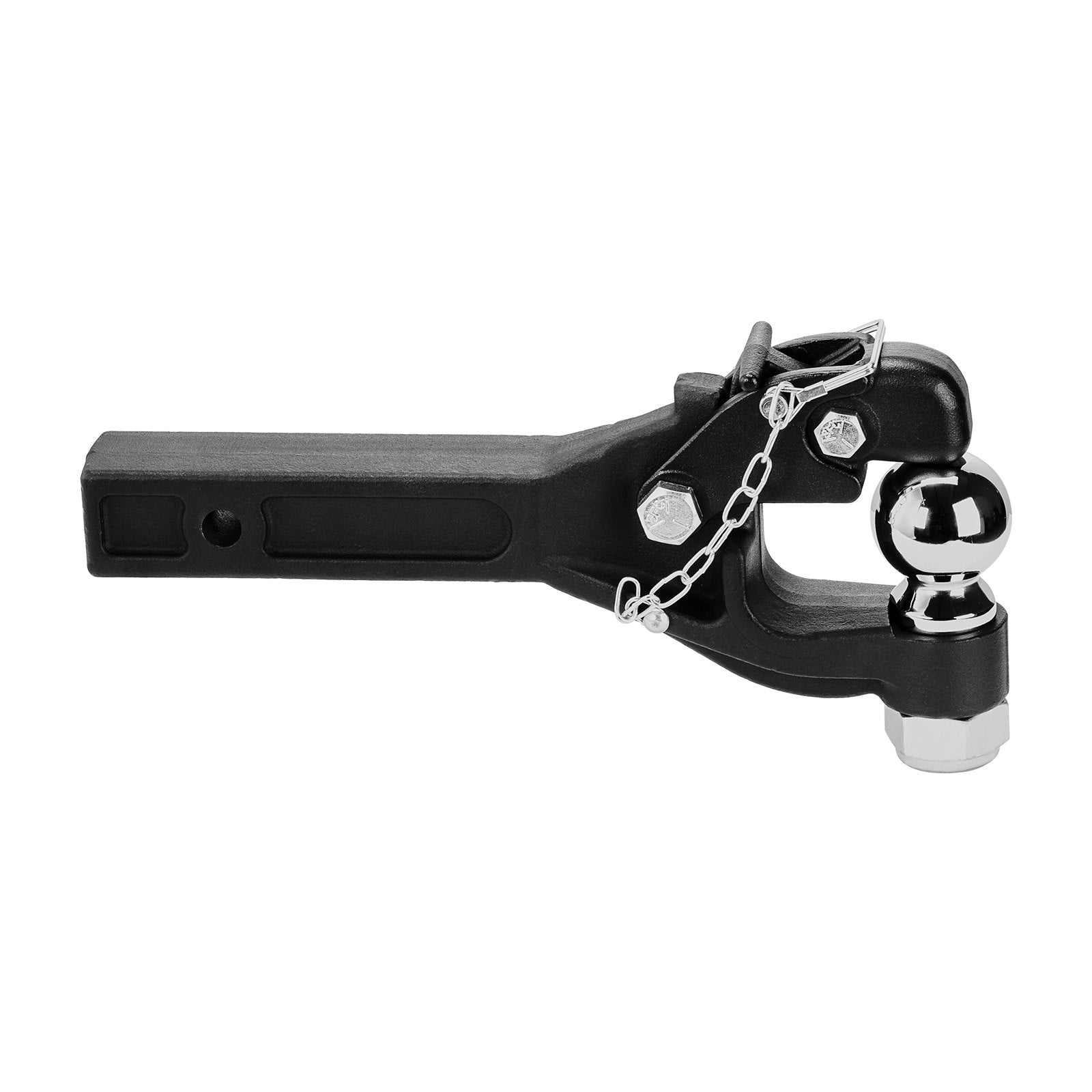 VEVOR Pintle Hitch 2" Receiver Hook for 2.5 to 3-inch Lunette Ring 20000 lbs 