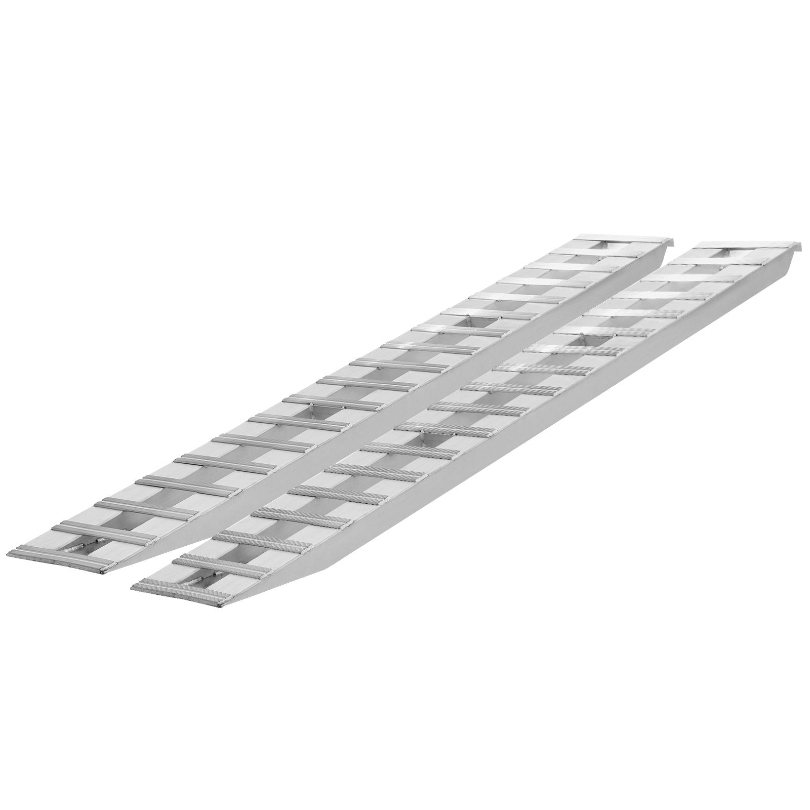 VEVOR 108" x 15" Aluminum Ramps 10000 LBS Capacity Loading Ramps 2PCS 
