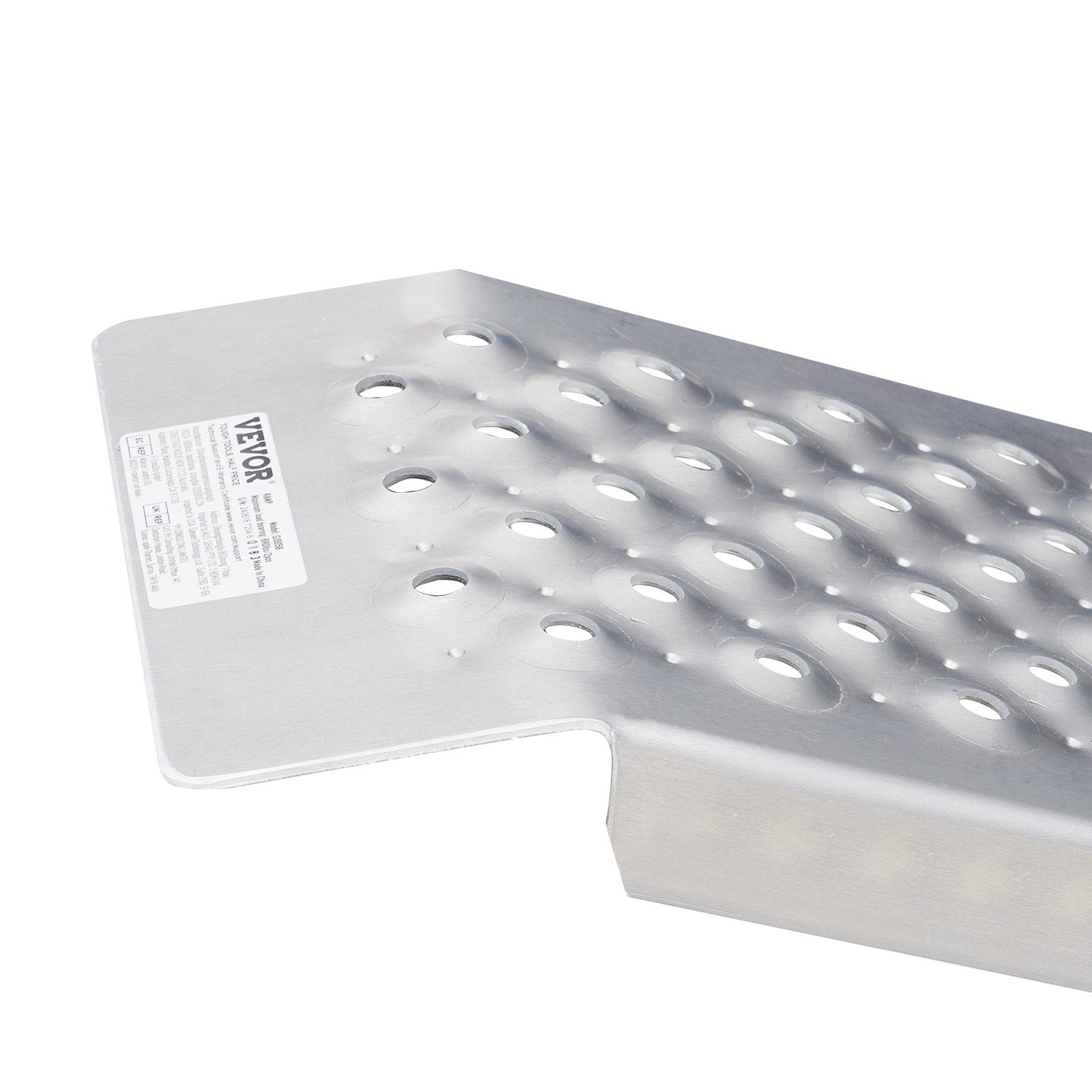 VEVOR 47.2" x 8.5" Aluminum Ramps 880 LBS Capacity Loading Ramps 2PCS 