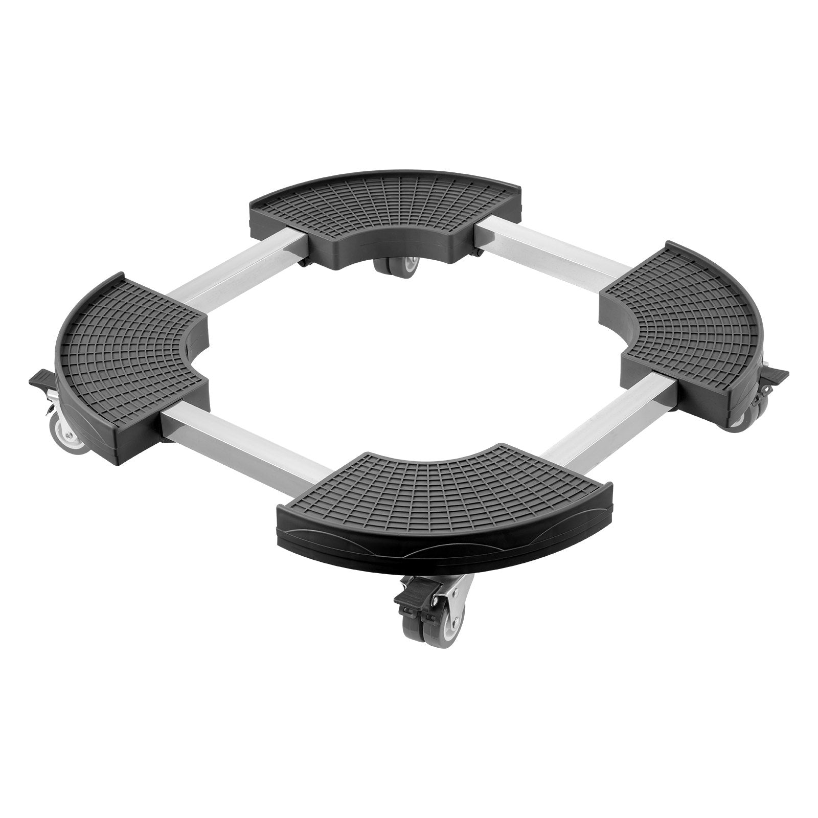 VEVOR Trash Can Dolly with Wheels 15-22.8 in Adjustable Round Furniture Dolly 