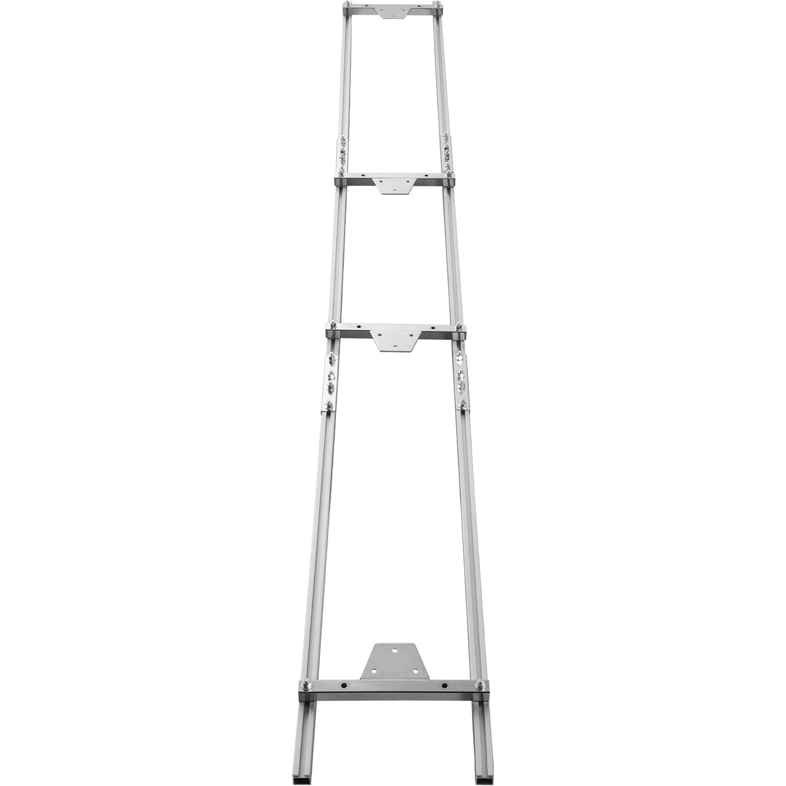 VEVOR Rail Mill Guide System 9 FT Chainsaw Mill Rail Guide with 4 Wood Fixing Plate Rail Mill Guide Used in Combination with The Saw Mill (5FT-RMG) 