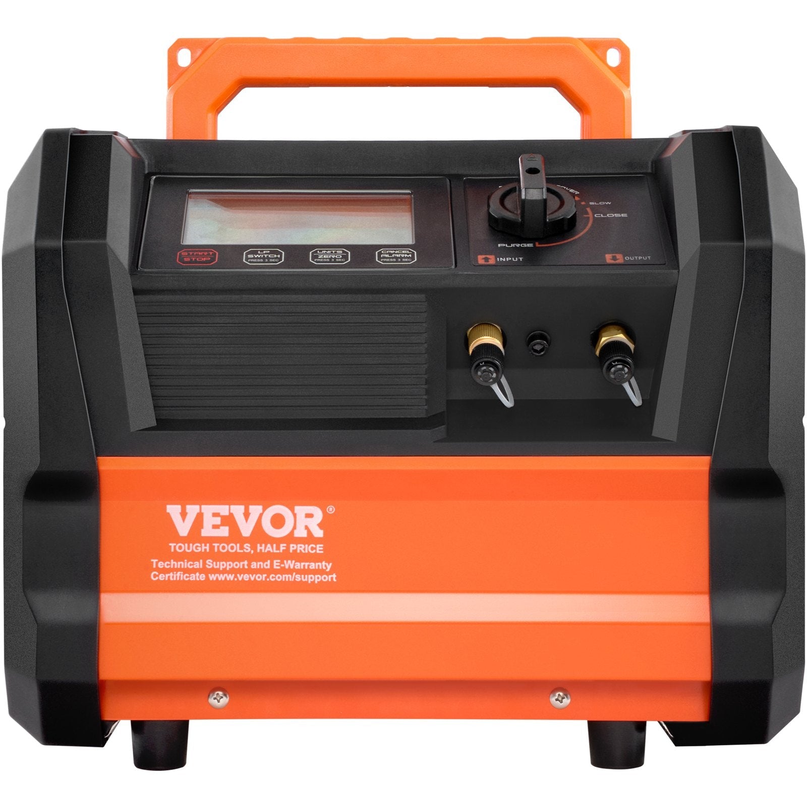 VEVOR Refrigerant Recovery Machine 1 HP Dual Cylinder Brushless Portable AC 