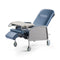 VEVOR Geri Chair Recliner 3-Position Reclining Geri Chair with Tray & 4 Wheels