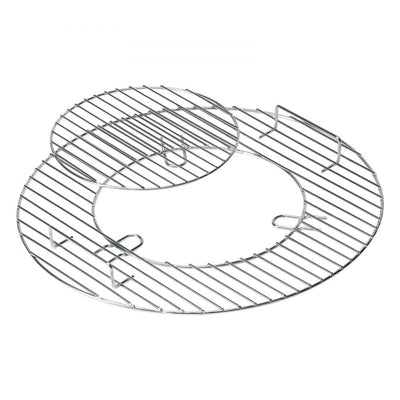 VEVOR 21 Inch Cooking Grate for 21 inch Kettle Grill, Round Replacement Charcoal Grates, Iron Gas Grill Replacement Parts for Outdoor Cooking, Barbecue Camping, Picnic, Patio and Backyard, Silver 