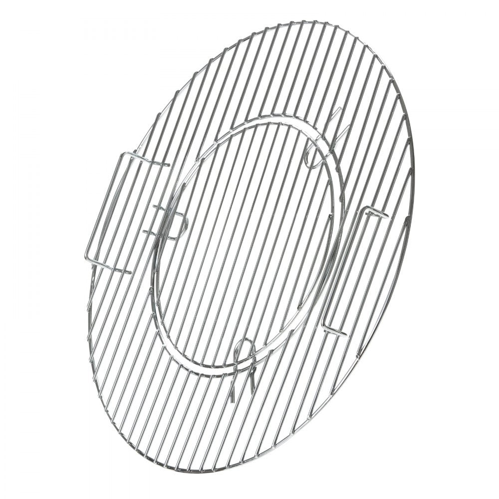 VEVOR 21 Inch Cooking Grate for 21 inch Kettle Grill, Round Replacement Charcoal Grates, Iron Gas Grill Replacement Parts for Outdoor Cooking, Barbecue Camping, Picnic, Patio and Backyard, Silver 