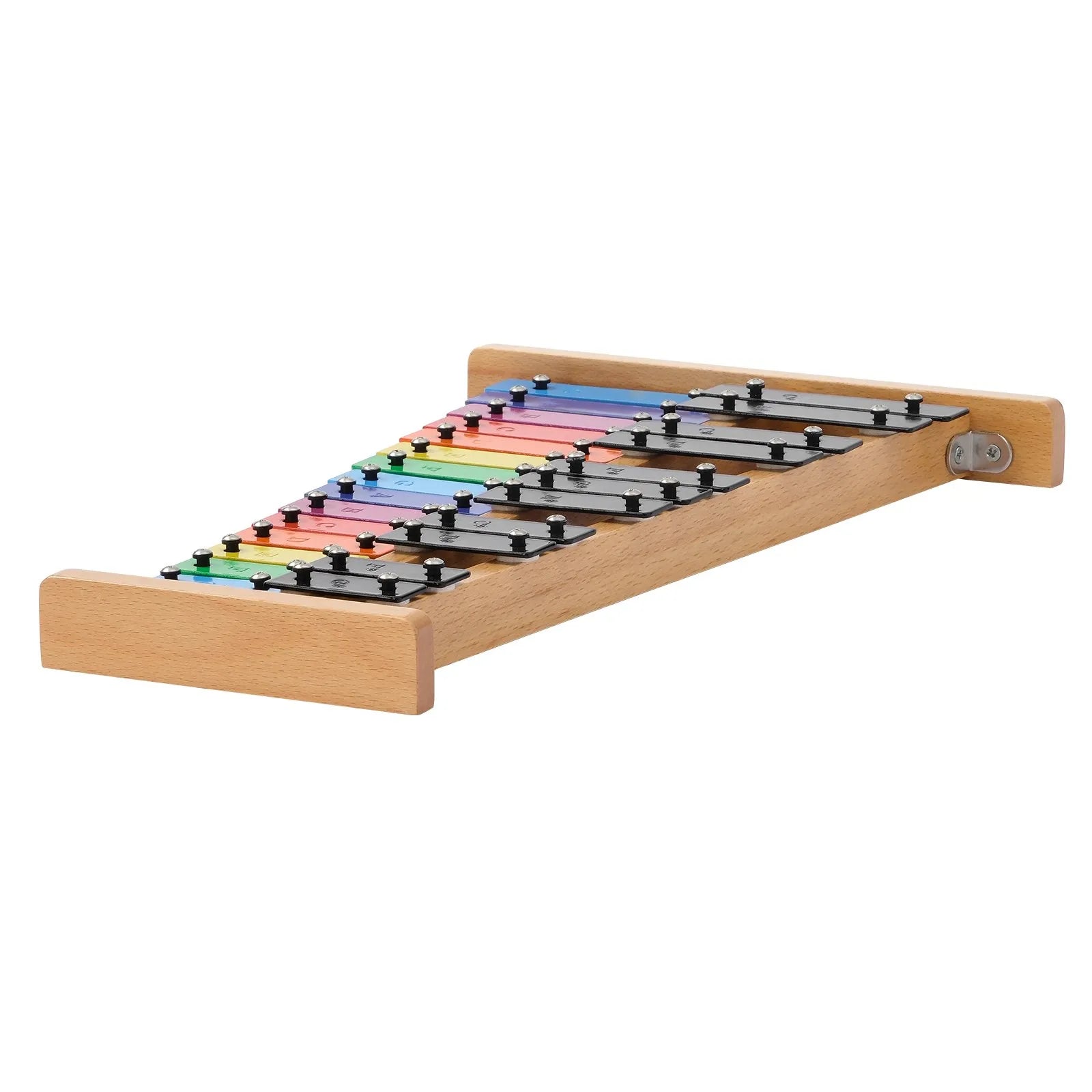 VEVOR Glockenspiel Xylophone, 27 Notes, Professional Xylophone Percussion Instrument, with Colorful Metal Keys, Includes 4 Mallets, Carrying Bag, Beginner Musical Instrument Kit for Adults and Kids 