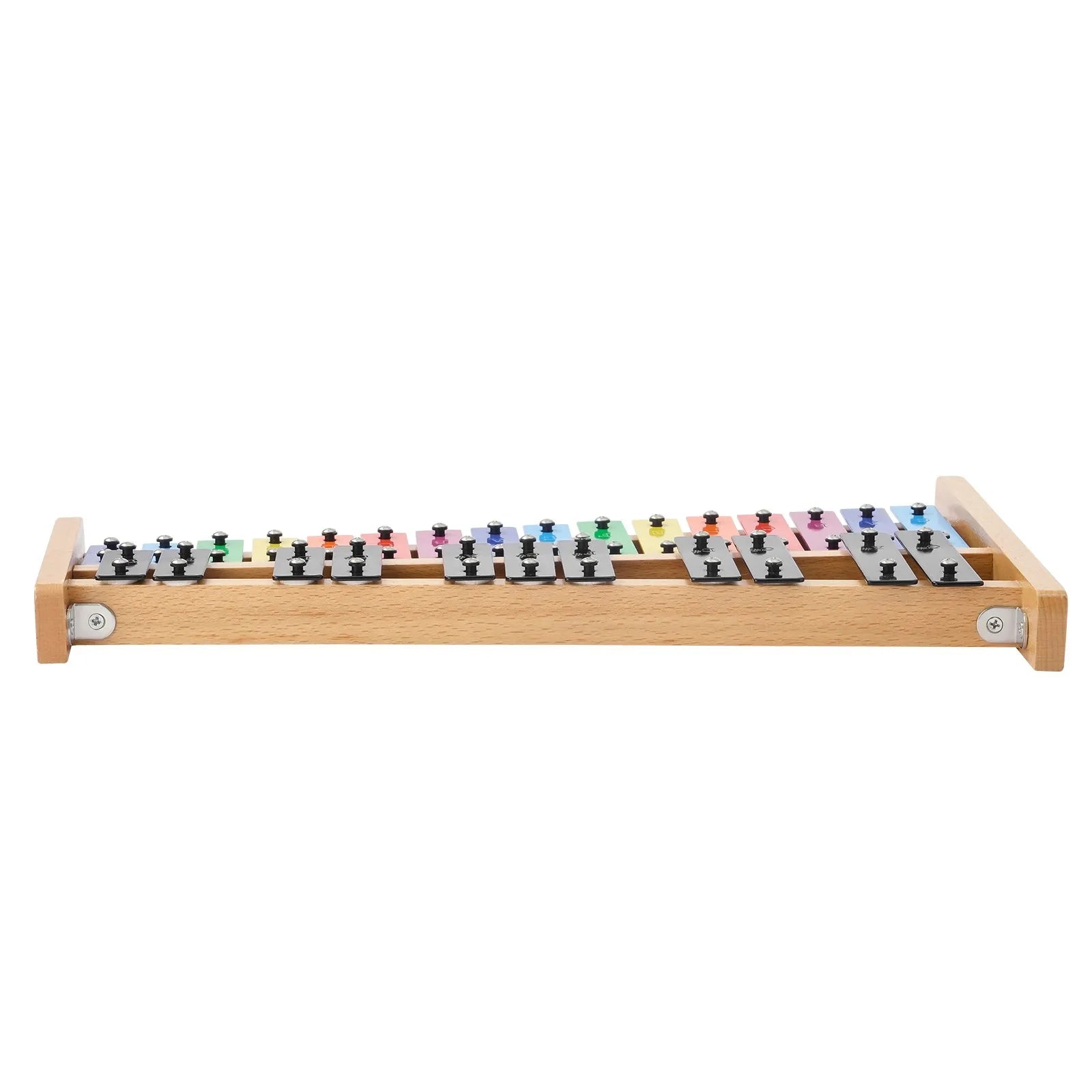 VEVOR Glockenspiel Xylophone, 27 Notes, Professional Xylophone Percussion Instrument, with Colorful Metal Keys, Includes 4 Mallets, Carrying Bag, Beginner Musical Instrument Kit for Adults and Kids 