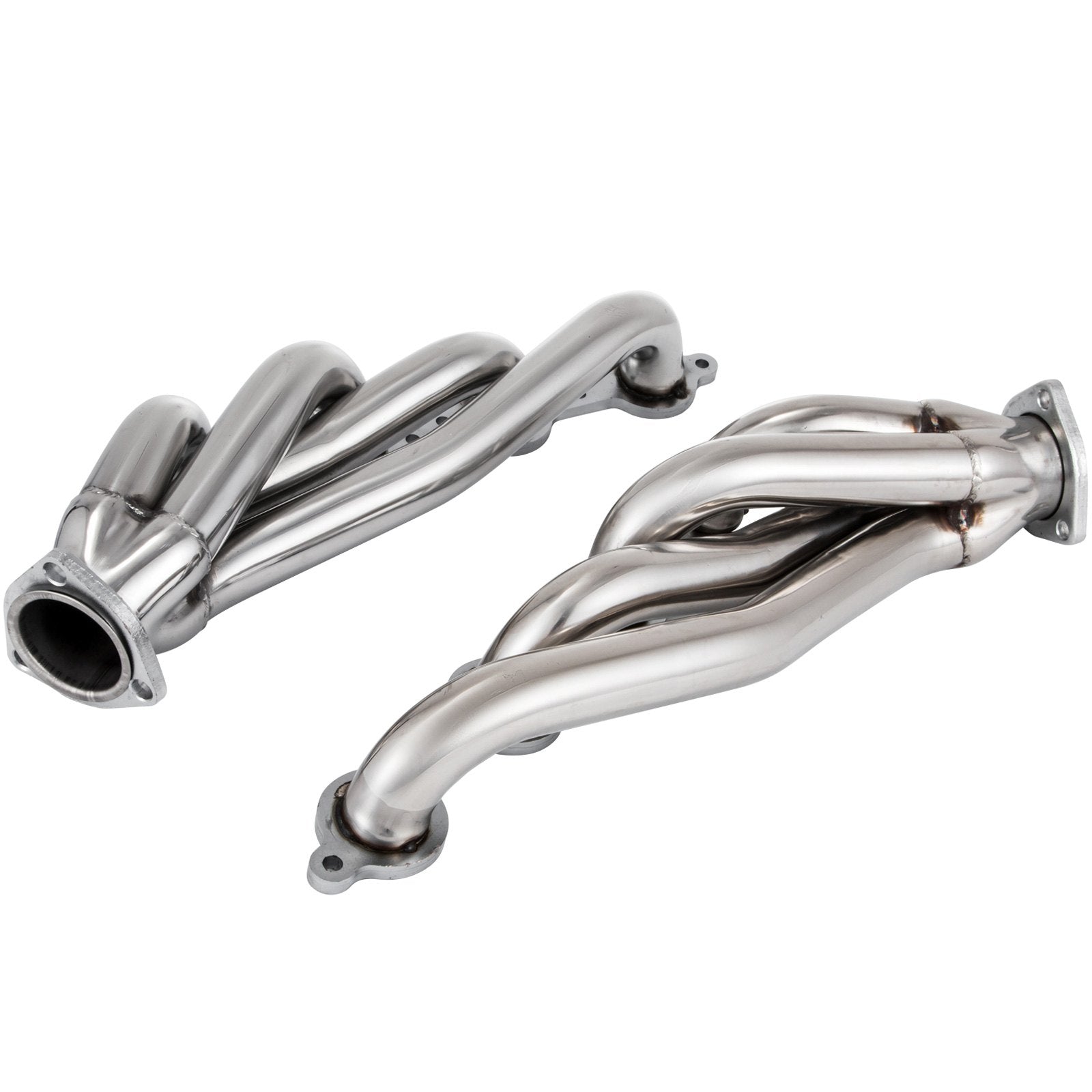 VEVOR Exhaust Header Set 1 5/8" Exhaust Turbo Headers, Stainless Steel Exhaust Manifold Headers, Shorty Engine Conversion LS Swap Exhaust Headers for Chevy Corvette 1963-1981 V8 Engines LS1 LS2 LS3 LS6 LS10 SUV/Truck Car 