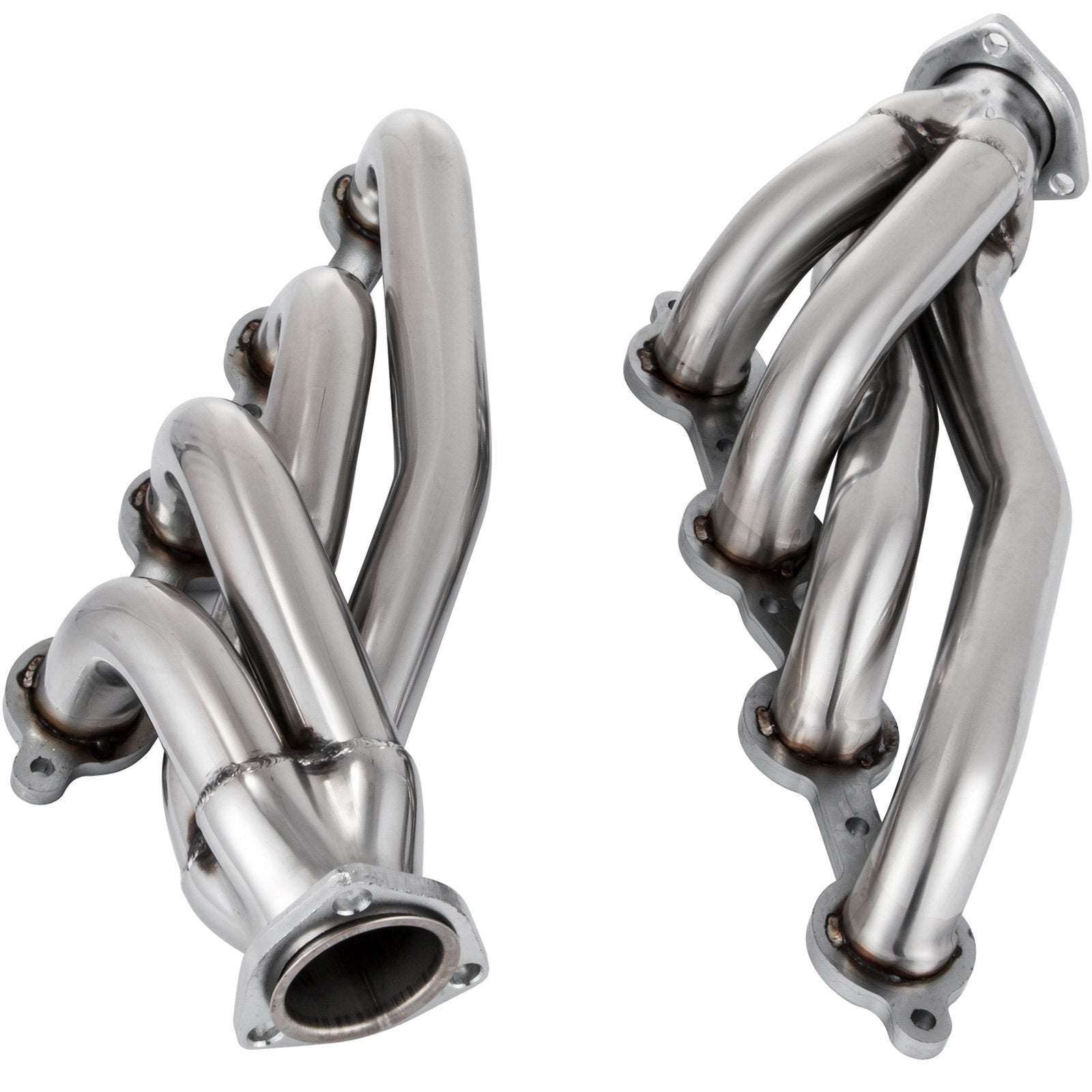 VEVOR Exhaust Header Set 1 5/8" Exhaust Turbo Headers, Stainless Steel Exhaust Manifold Headers, Shorty Engine Conversion LS Swap Exhaust Headers for Chevy Corvette 1963-1981 V8 Engines LS1 LS2 LS3 LS6 LS10 SUV/Truck Car 
