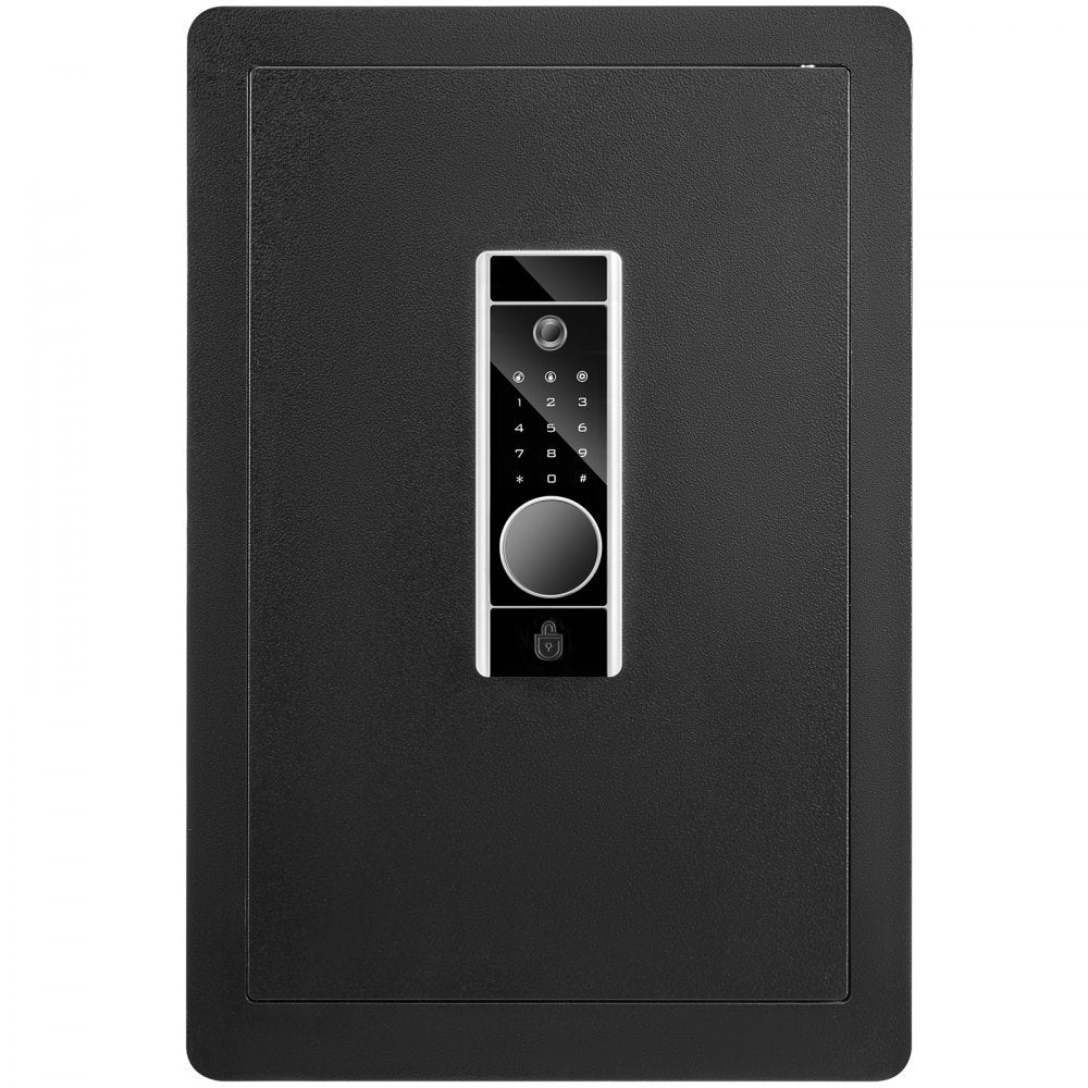 VEVOR Safe, 2.2 Cubic Feet Home Safe, Steel Security Safe with Fingerprint, Digital Keypad and 2 Keys, Cabinet Safe with Large Fire-proof Bag, Protect Cash, Gold, Jewelry, Documents, 15.8x13x23.6 inch 