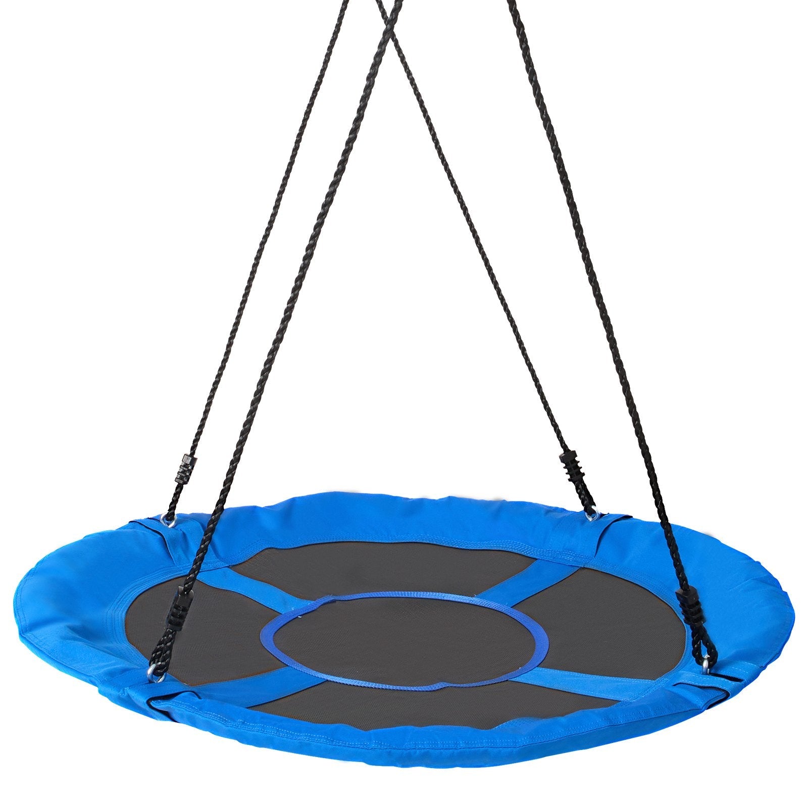 VEVOR Tree Swing 40 In Saucer Swing 750lbs Weight Capacity 900D Oxford Blue 
