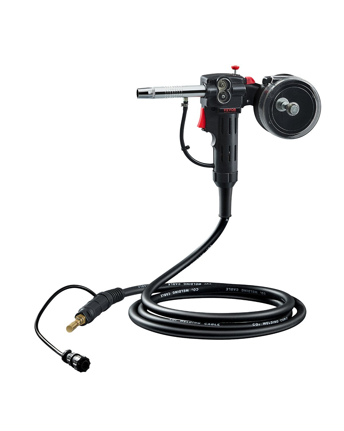 VEVOR 100Amp Spool Gun with 10FT Cable for 0.023" 0.030" 0.035" Welding Wires 