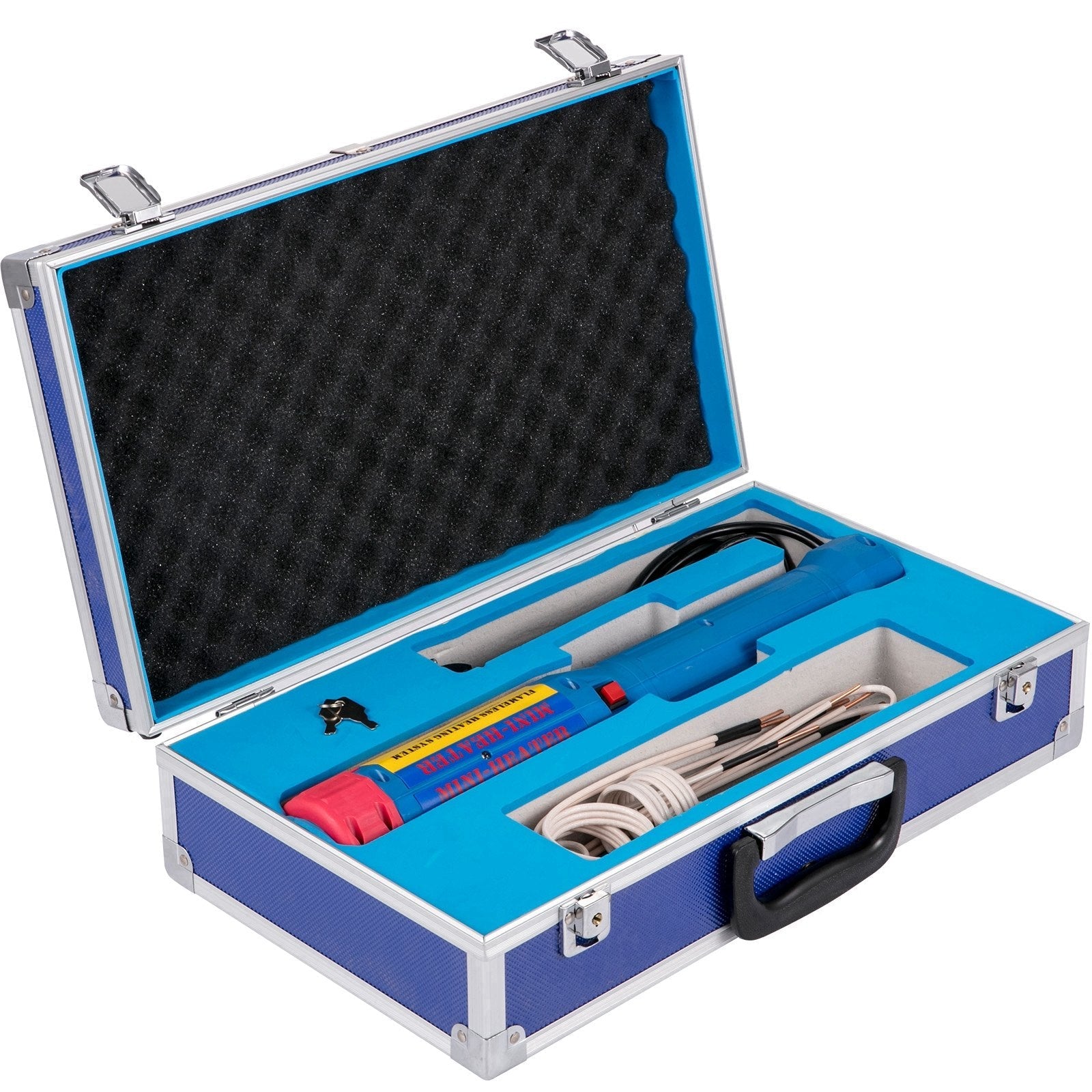 VEVOR Magnetic Induction Heater Kit 1000W 110V Automotive Flameless Heat Tool Hand Held Induction Heater for Rusty Screw Removing, Automotive Flameless Heater with 8 Coils and Portable Storage Box 