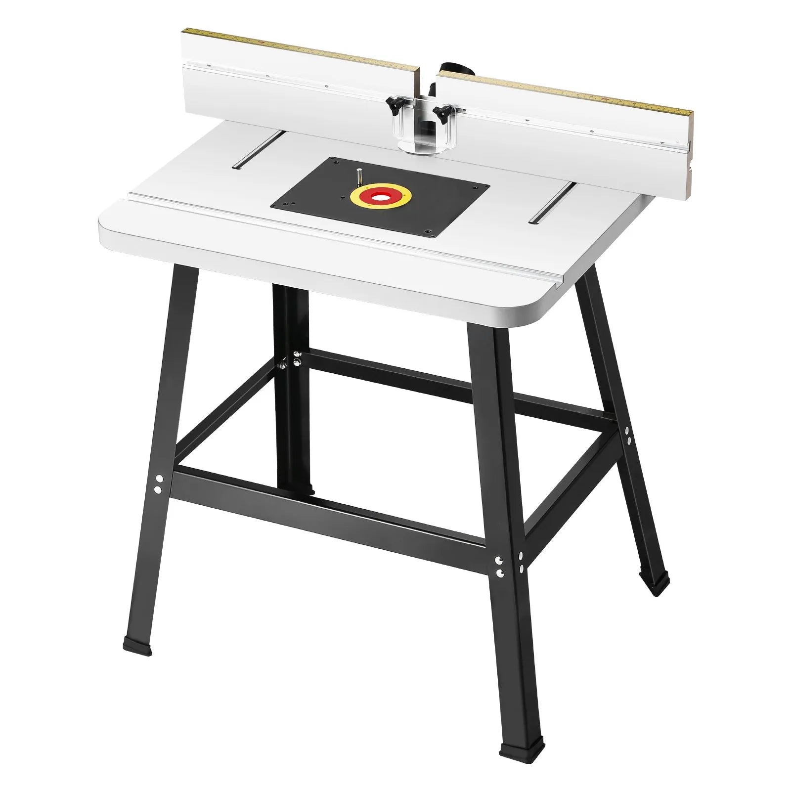 VEVOR Benchtop Router Table 31.5x23.9 in with Fence MDF Top Dust Collection Port