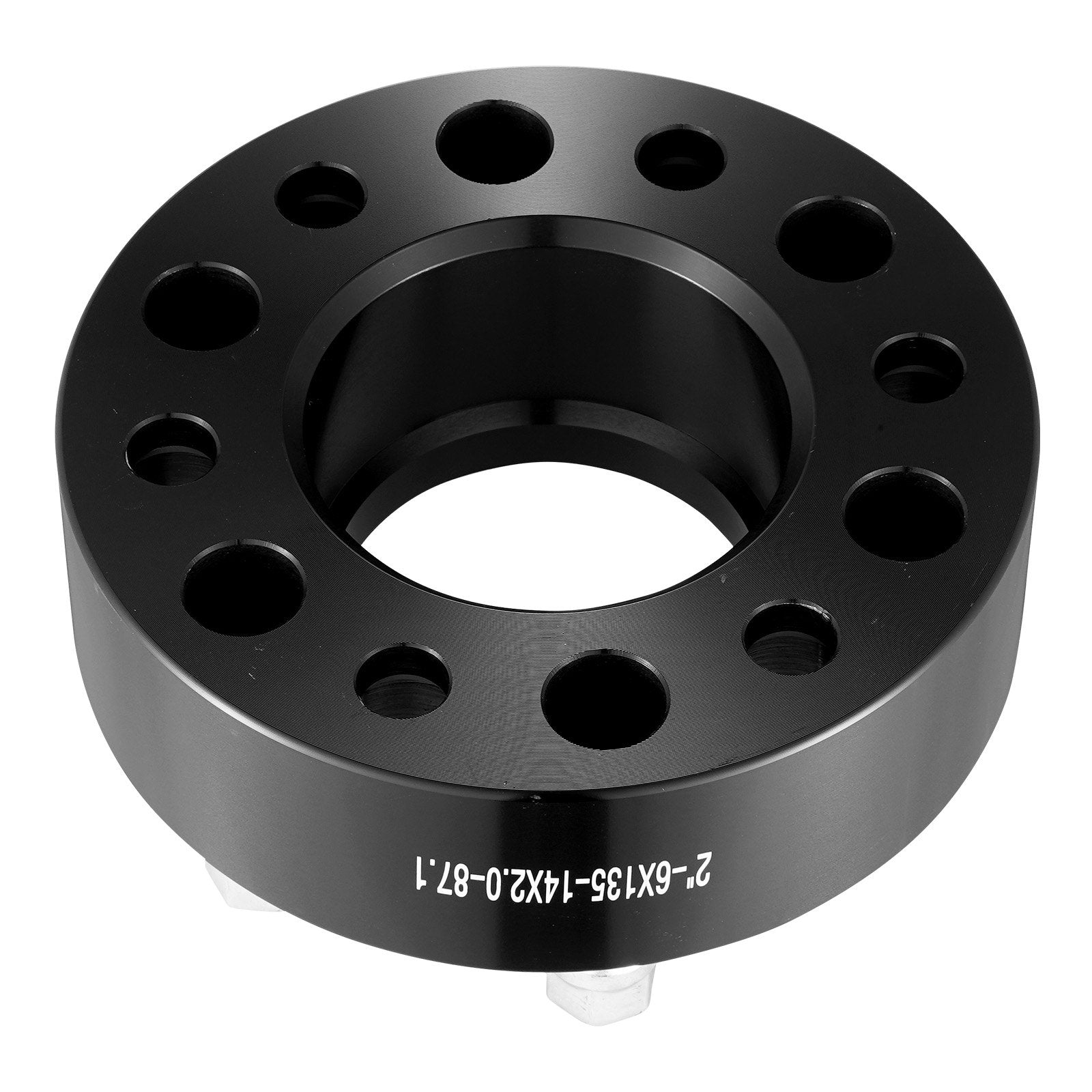 VEVOR 2" 6"x5.3" Wheel Spacers Wheel Adapters 6 Lug Forged Spacer 4 PCS Black 
