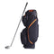 VEVOR Golf Cart Bag with 14 Way Organizer Divider Top, 36” 13 Pockets Premium Cart Bag, Durable Golf Bags with Handles & Dust Cover & Detachable Straps for Men & Women, Black & Orange