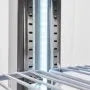Commercial Reach-In Refrigerator 54" Double Glass Door | 44.5 Cu.Ft Stainless Steel Upright Refrigerator | ETL Certified