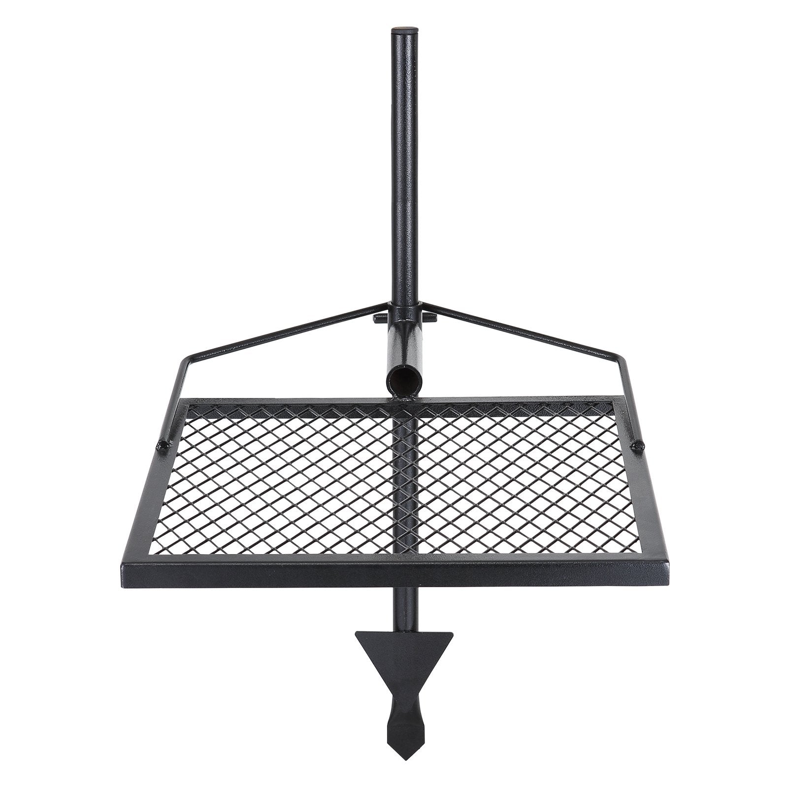 VEVOR Swivel Campfire Grill, Fire Pit Grill Grate over Fire Pits, Heavy Duty Steel Grill Grates, 360° Adjustable Open Fire Outdoor Cooking Equipment, Portable Camp Fire Racks for Camping Outdoor BBQ 