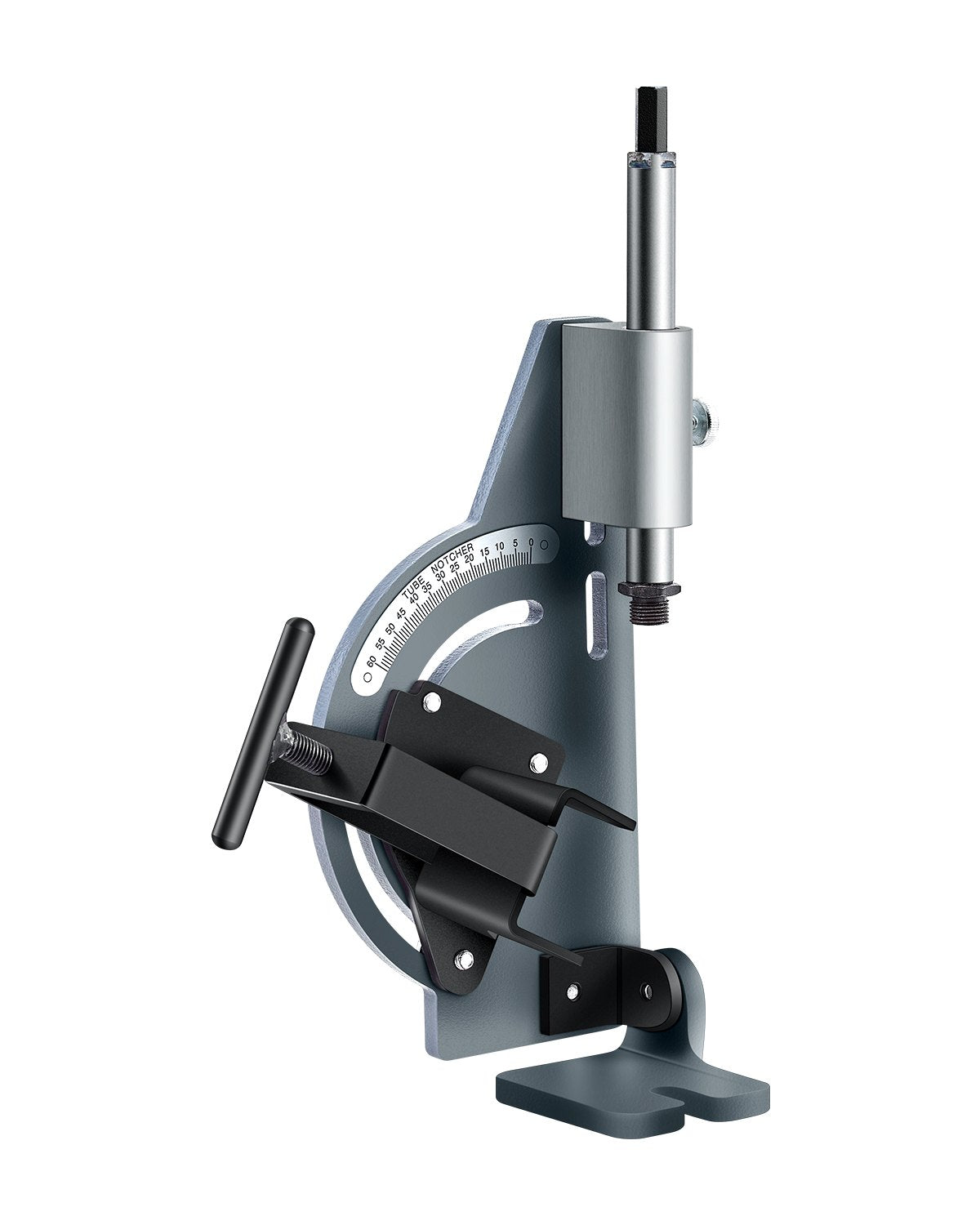 VEVOR Pipe Tubing Notcher for 1/2 to 2-inch Pipes with 0 - 60° Adjustable Angle 