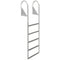 VEVOR Dock Ladders Flip Up, Dock Ladder with Rubber Mat, Swim Ladder Aluminum 5 Step, Each Step 21.5\