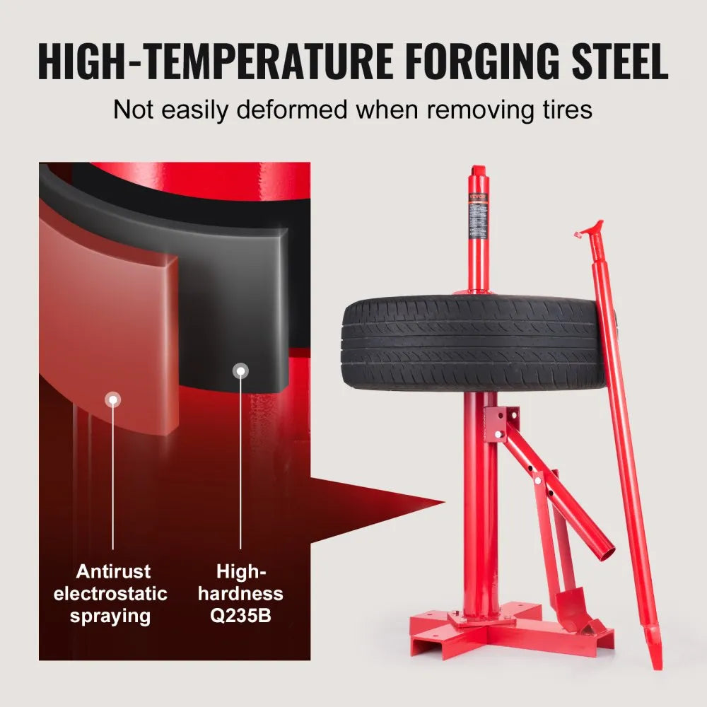 Manual Tire Changer & Duck Head Adapter Kit – Tire Mounting and Demounting Tools