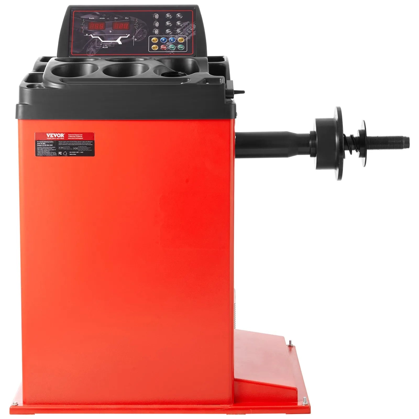 VEVOR Durable Tire Changer Machine Reinforced Tire Balancer with 18" Spindle