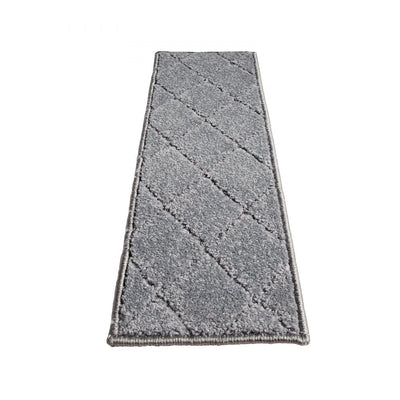 VEVOR Stair Treads, Stairs Carpet Non Slip 9" x 28", Indoor Stair Runner for Wooden Steps, Anti Slip Carpet Soft Edging Stair Rugs Mats for Kids Elders and Dogs, 15 pcs, Gray 