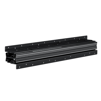 VEVOR Undermount Drawer Slides 24 inch Under Stair Cabinet Rails 260 LB Load 