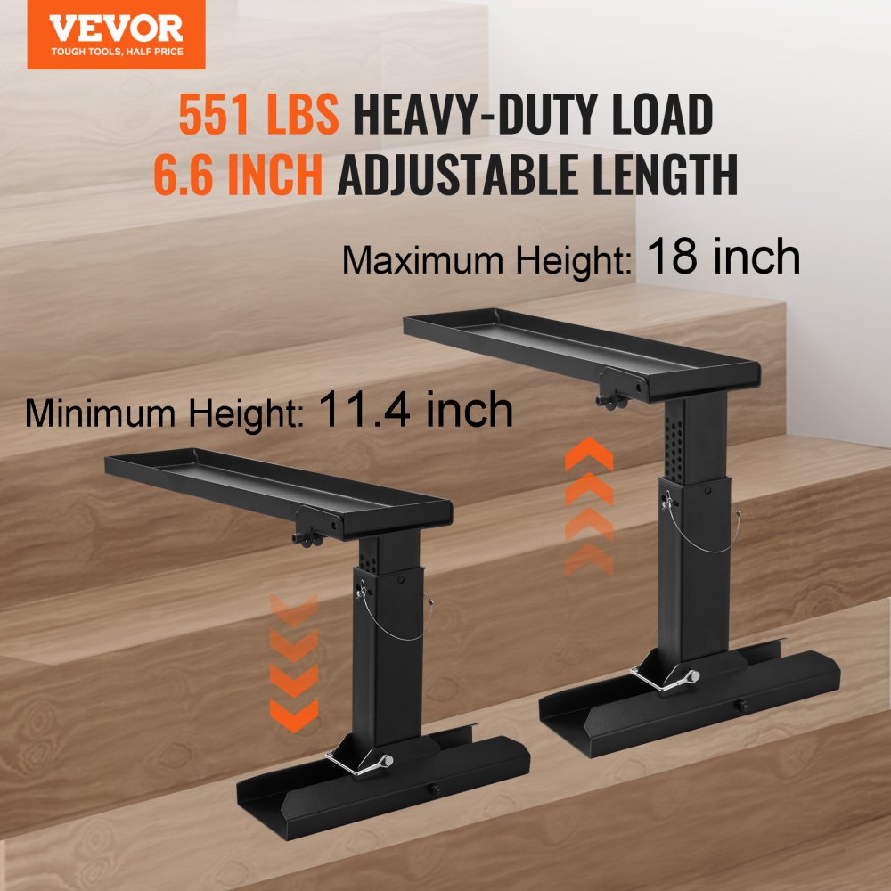VEVOR Ladder Levler 29.8 L x 11.4-18 in H Support Surface Folding Stabilizer 
