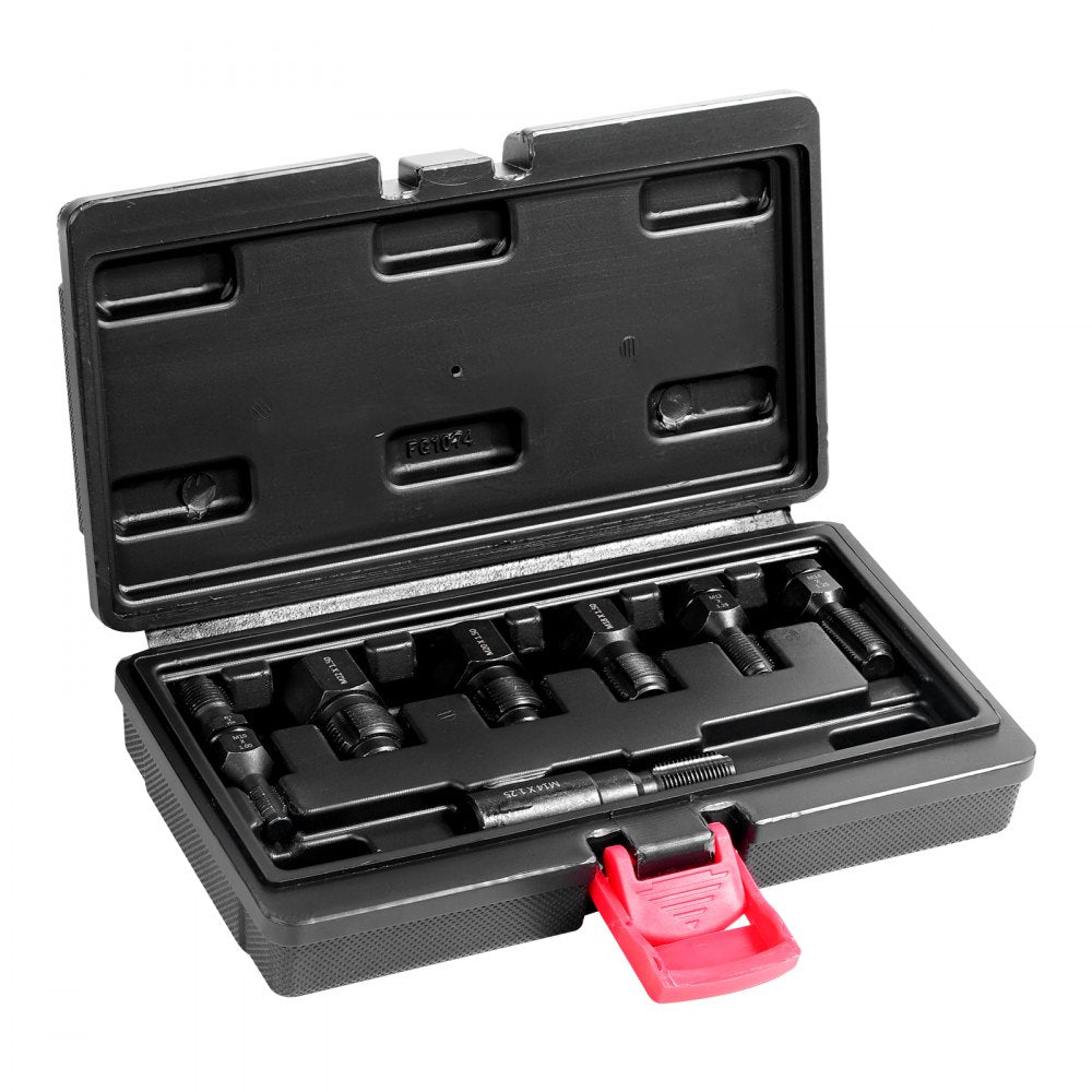 VEVOR 7PCS Thread Chaser Set Metric Thread Restorer Tool Automotive Rethreading 