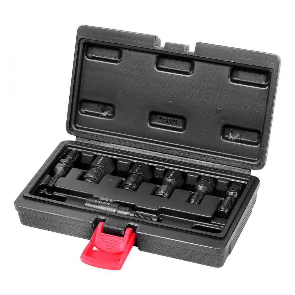 VEVOR 7PCS Thread Chaser Set Metric Thread Restorer Tool Automotive Rethreading 