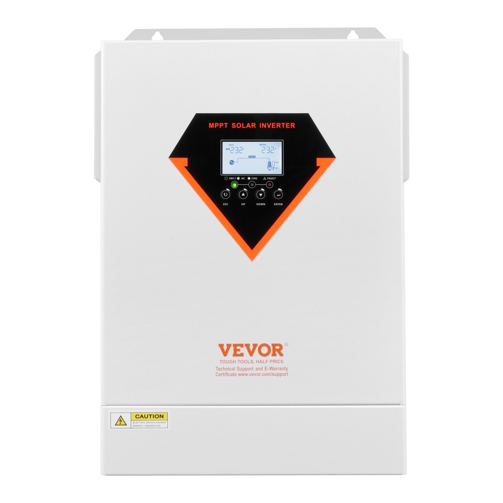 VEVOR Hybrid Solar Inverter Charger 6000W 220/230V Built-in 120A MPPT Controller 