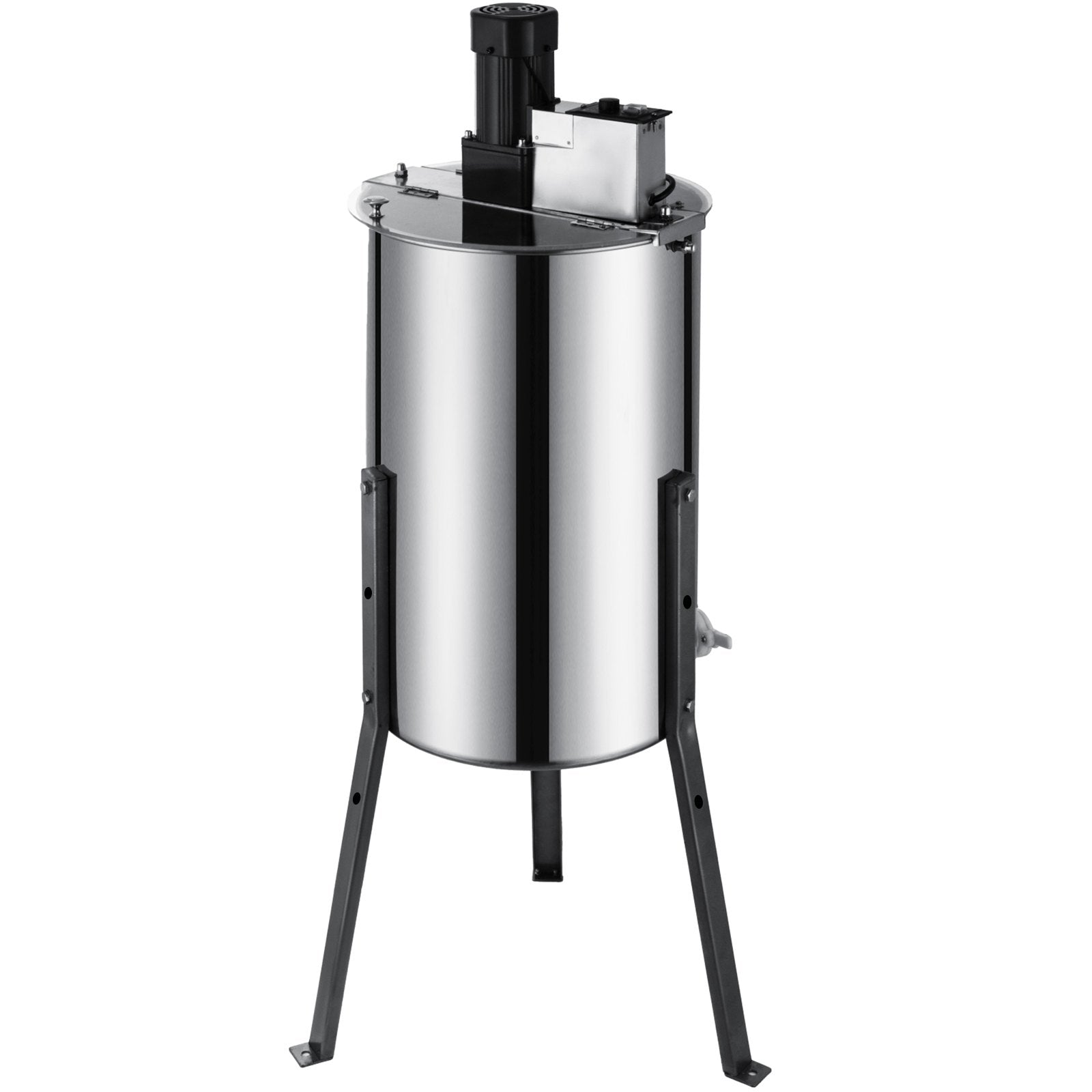 VEVOR Electric Honey Extractor Separator 2 Frame Bee Extractor Stainless Steel Honeycomb Spinner Crank. Beekeeping Extraction Apiary Centrifuge Equipment 