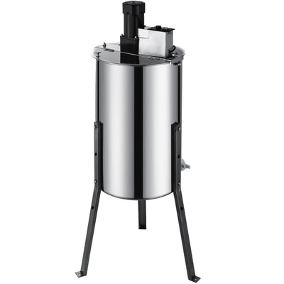 VEVOR Electric Honey Extractor Separator 2 Frame Bee Extractor Stainless Steel Honeycomb Spinner Crank. Beekeeping Extraction Apiary Centrifuge Equipment 