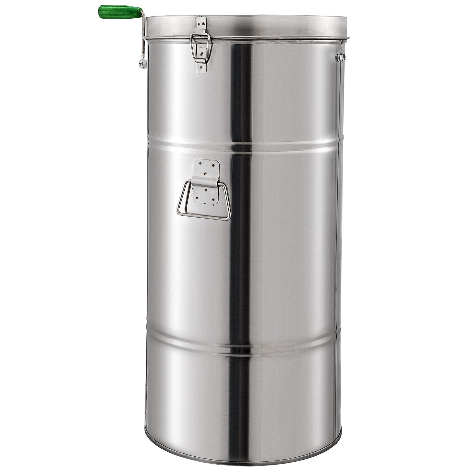 VEVOR Honey Extractor Bee Honey Extractor Manual Honeycomb Spinner 2 Two Frame Stainless Steel Beekeeping Accessory (2 Frame Honey Extractor) 