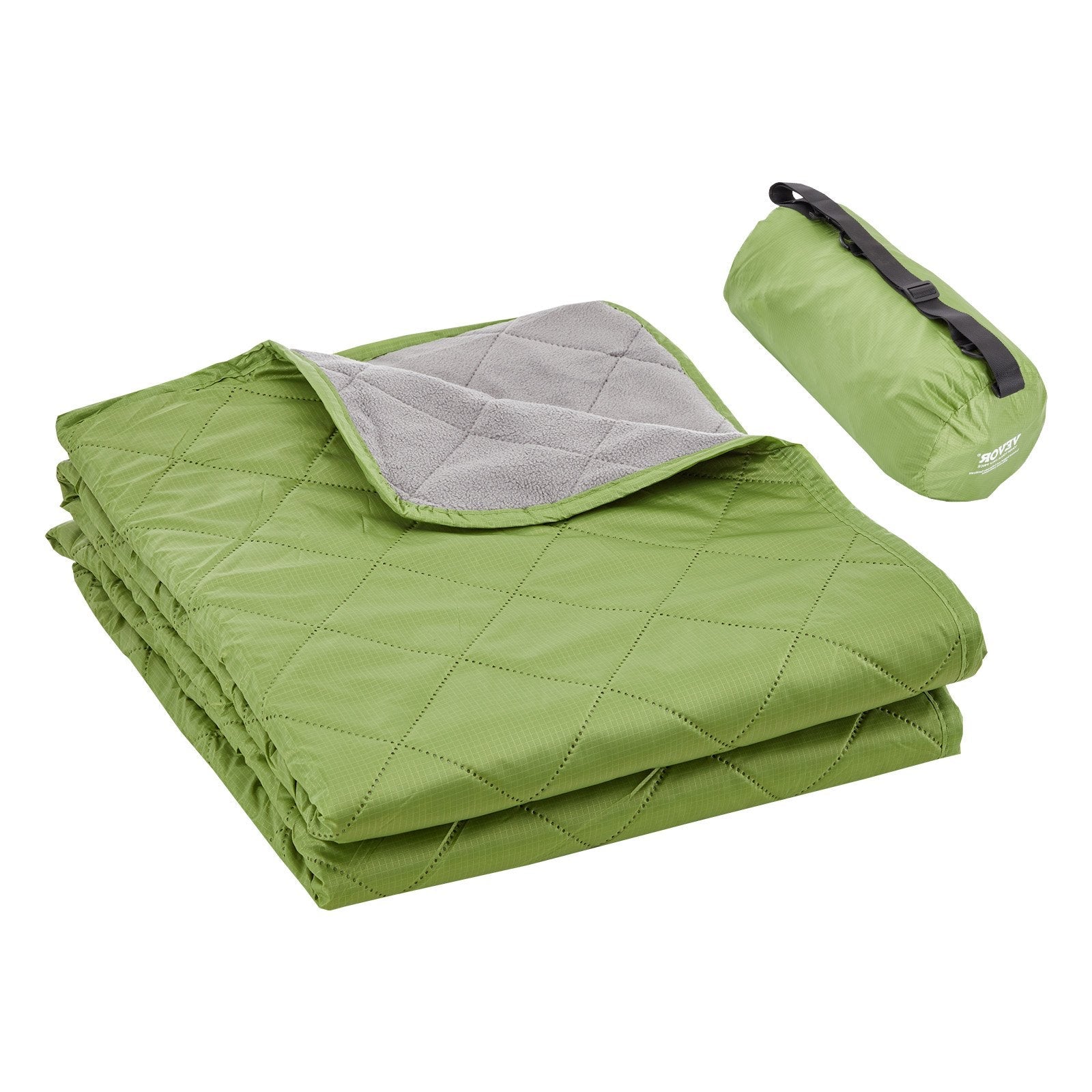 VEVOR Camping Blanket 82" x 55" Warm Stadium Blanket 330GSM Outdoor Travel 