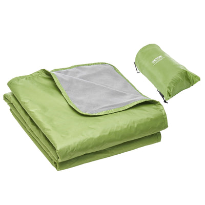 VEVOR Camping Blanket 79" x 59" Wearable Warm Stadium Blanket Outdoor Army Green 
