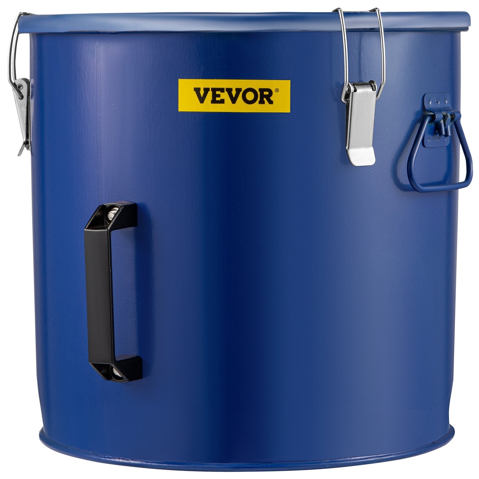 VEVOR Fryer Grease Bucket Oil Disposal Caddy 10 Gal Oil Bucket w/ Lid&Filter Bag 