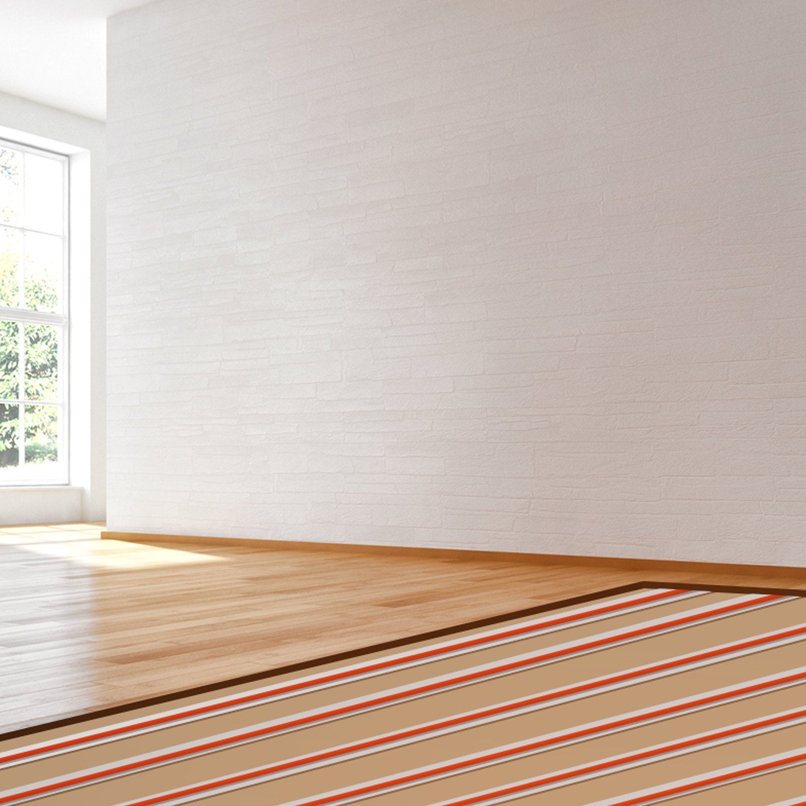 VEVOR PEX Heat Transfer Plates 4 ft, Radiant Heat Plates for 3/4" PEX Pipe, Durable Aluminum & Easy Trimming and Install Underfloor Heat Tubing Plates, Perfect for Wooden Floors (200pcs) 