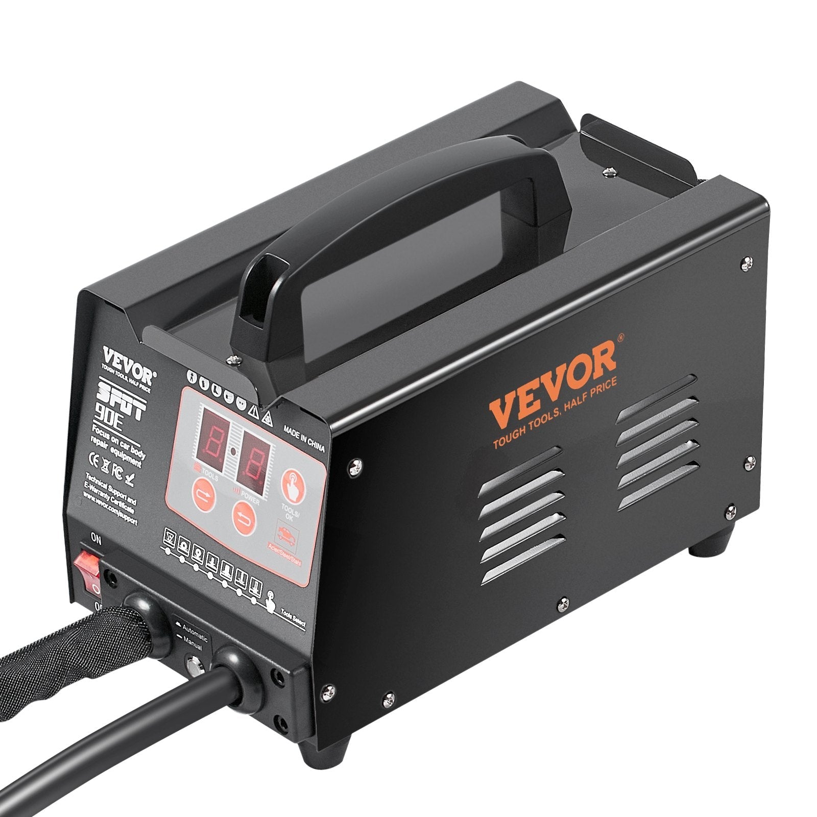 VEVOR Stud Welder Dent Repair Kit 220V 3KW Spot Welder Dent Puller with 7 Modes 