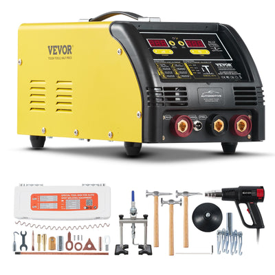 VEVOR Dual Pro Stud Welder Professional 5KW Welder for Steel & Aluminum Panels 