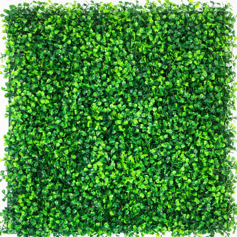 VEVOR Artificial Boxwood Panels, 16 PCS 20"x20" Boxwood Hedge Wall Panels, PE Artificial Grass Backdrop Wall 1.6", Privacy Hedge Screen for Decoration of Outdoor, Indoor, Garden, Fence, and Backyard 