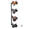 VEVOR Wall Mount Saddle Rack Four Tiers Western &  English Horse Saddle Holder