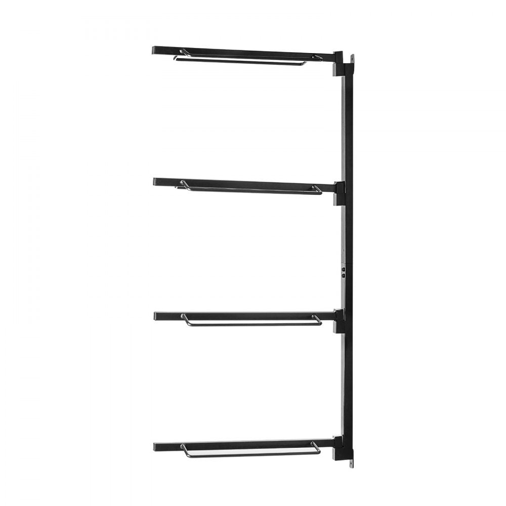 VEVOR Wall Mount Saddle Rack Four Tiers Western &  English Horse Saddle Holder 