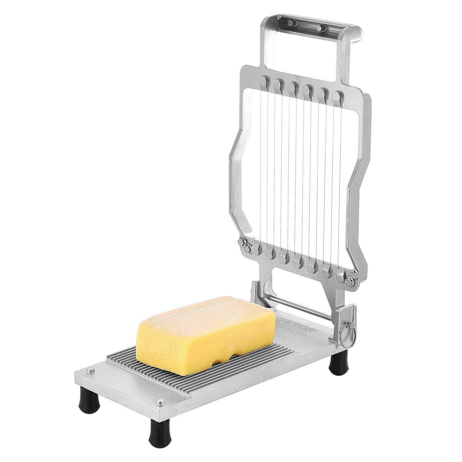VEVOR Cheese Cutter with Wire Cheeser Butter Cutting 0.39" & 0.78" Cheese Slicer 