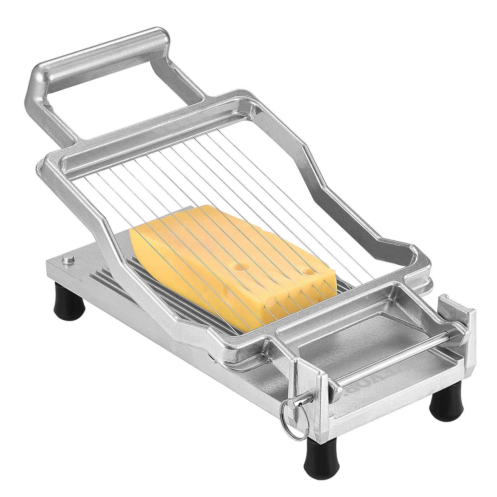 VEVOR Cheese Cutter with Wire Cheeser Butter Cutting 0.39" & 0.78" Cheese Slicer 