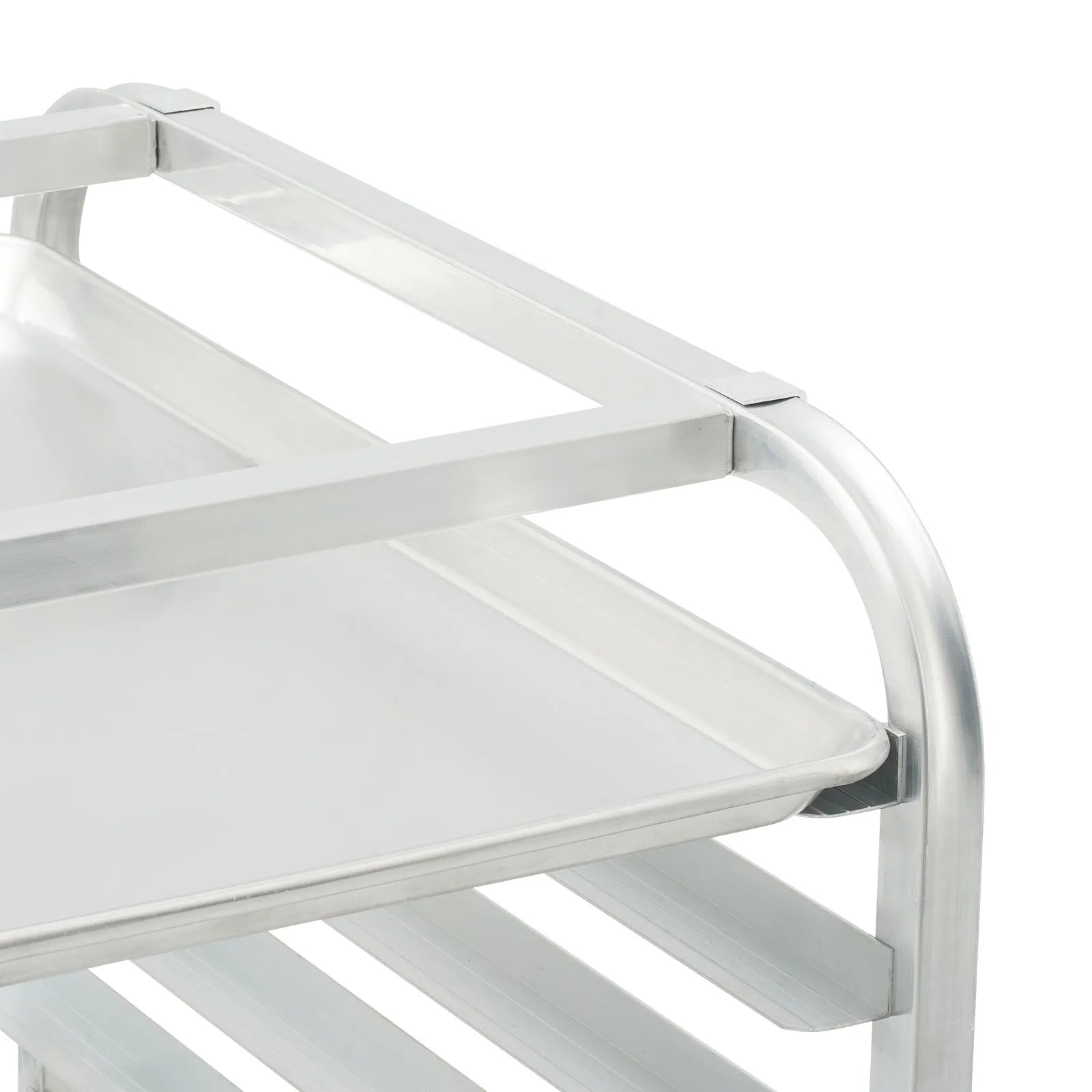 VEVOR Bun Pan Rack, 20-Tier Commercial Bakery Racks with Brake Wheels, Aluminum Racking Trolley Storage for Half & Full Sheet, Speed Rack For Kitchen Home, Bread Baking Equipment, 26\"L x 20.4\"W x 70\"H