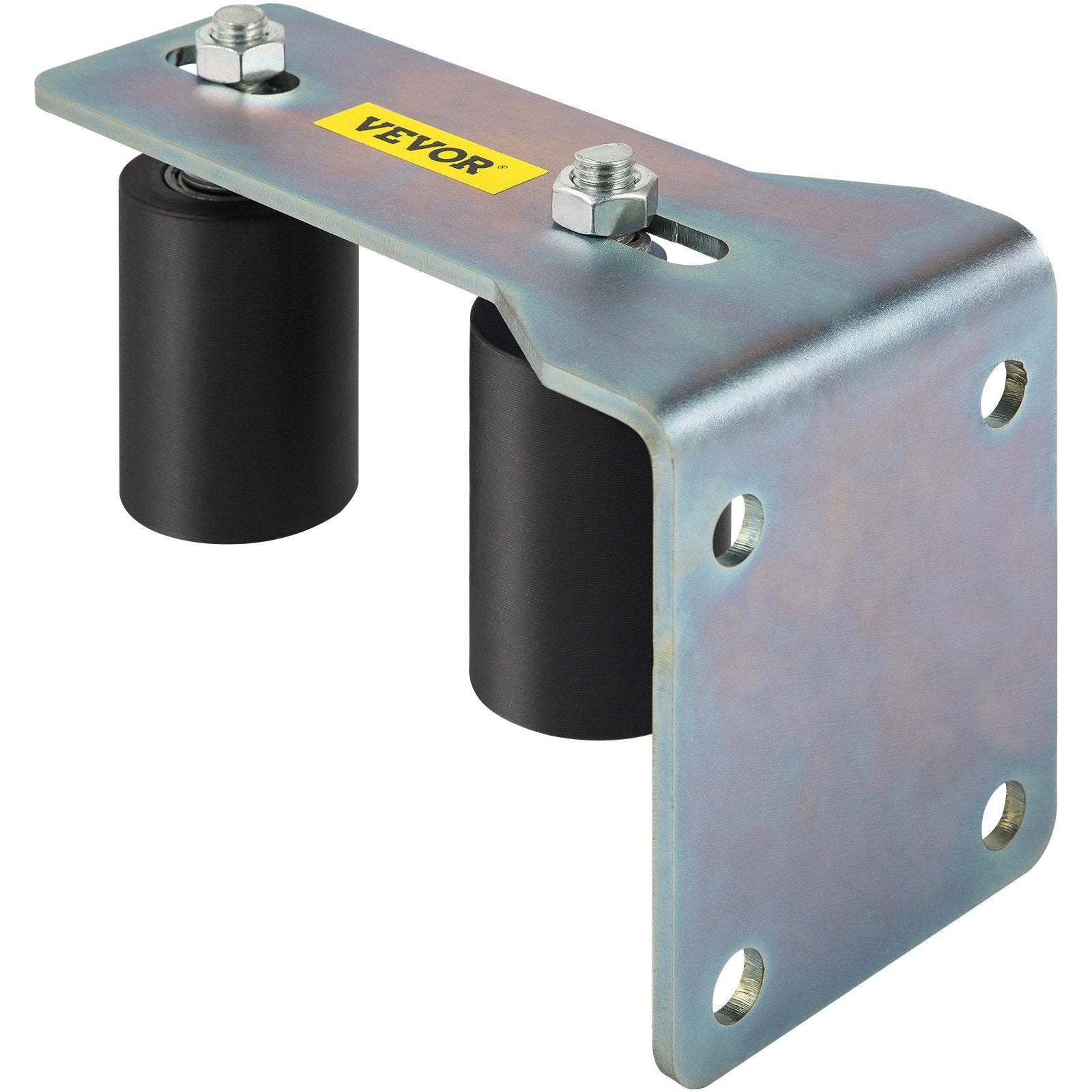 Slide Gate Guide Rollers 3" L Bracket Black Hard Nylon For Sliding Rolling Gate 