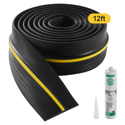 VEVOR Garage Door Threshold Seal Strip 12 FT Universal Bottom Waterproof PVC 