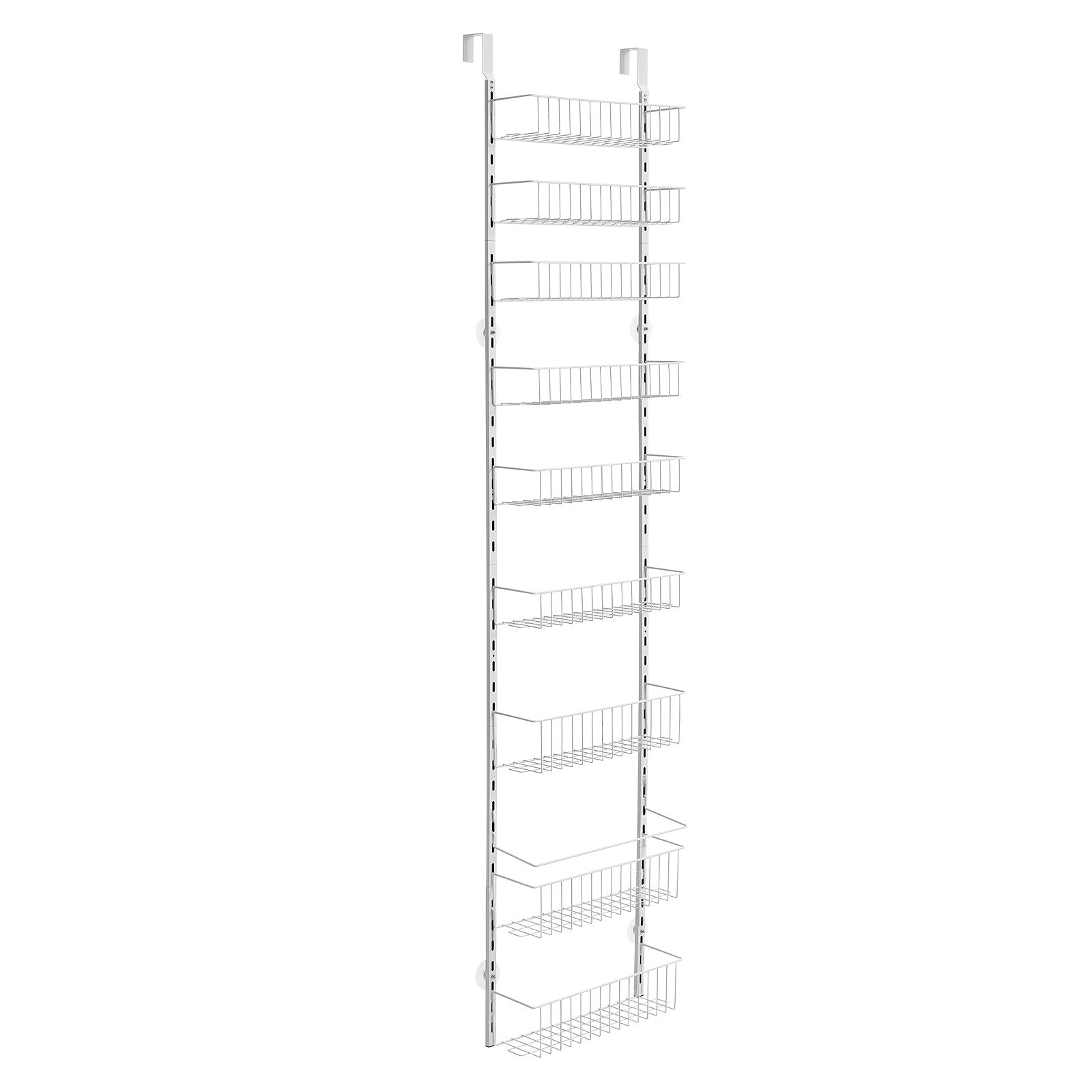 VEVOR 9-Tier Over the Door Pantry Organizer Hanging Storage Rack Adjustable 